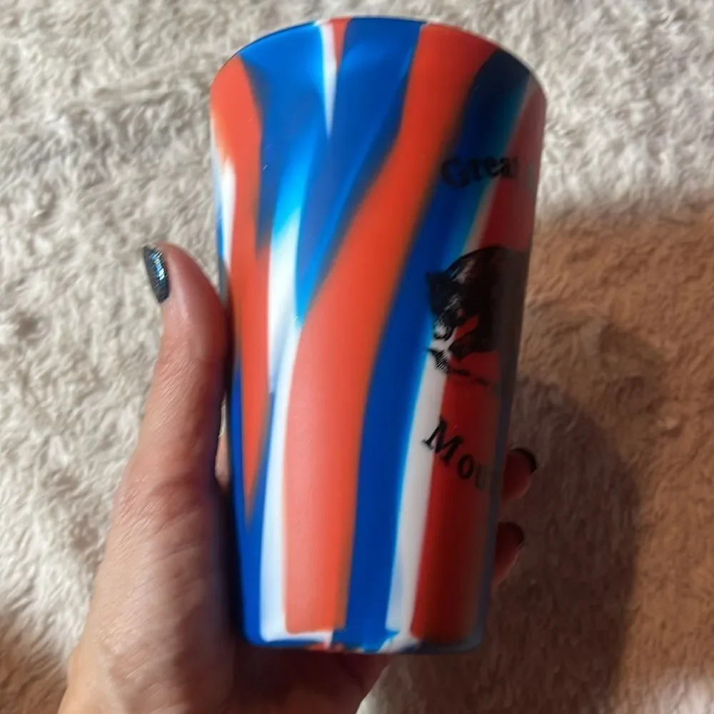 Great Smoky Mountains silipint drinking cup